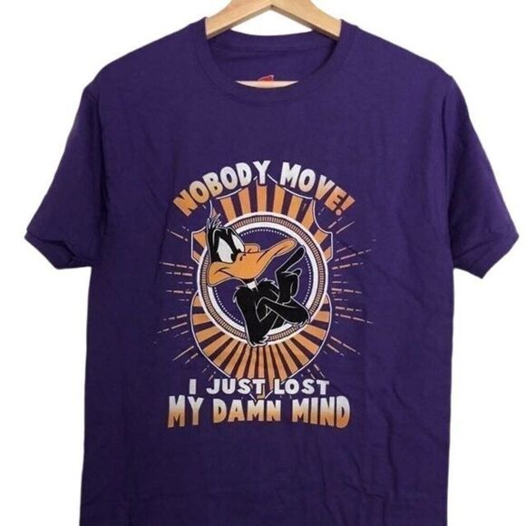 Daffy Duck Lost My Mind Tshirt Men’s Size Small - Picture 1 of 1